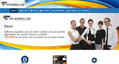 Desktop Screenshot of cyfsoluciones.com